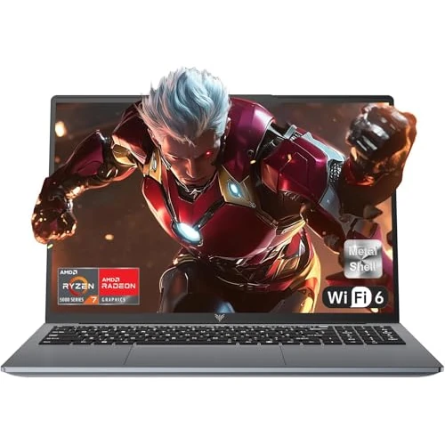 Offerta a tempo: ACEMAGIC PC Portatile,Ryzen 7 5825U,RAM 16 GB 512 GB SSD,Tastiera Retroilluminata Laptop,16" FHD Notebook,Radeon RX Vega 8 Graphics,WiFi 6,Alloggiamento in metallo,Batteria da 54 Wh — 29% da 599,99 € a 427,49 €