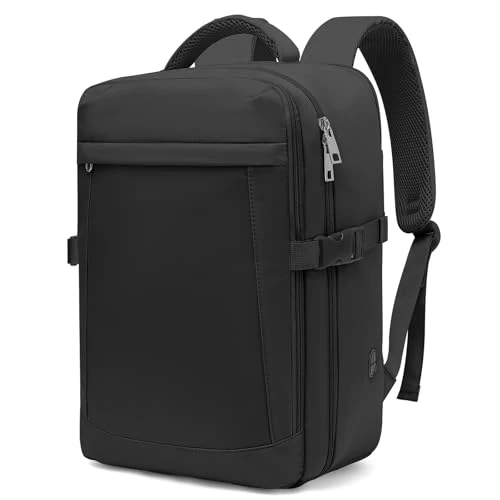 Xkdoai Mochila Viaje Cabina Avion 40x20x25 Mochila Viaje para Ryanair Equipaje de Mano Bolsa de Viaje Cabina Travel Backpack Repelente al Agua con Bolsillo Antirrobo y Lateral