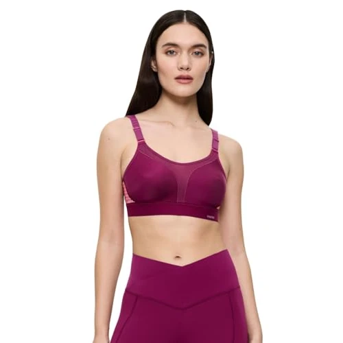 Zeitlich begrenztes Angebot: Triumph Damen Sport-BH Triaction Extreme Lite N EX, ohne Bügel, Gepolstert, 90B, Dark Wine von 47.99 € auf 25.95 € (45.93% Rabatt)