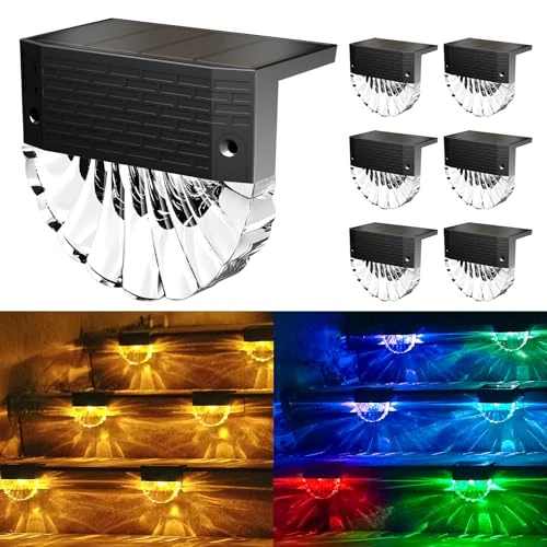 Lampy solarne do użytku na zewnątrz, klasa wodoszczelności IP65, do ogrodu, 600 mAh, 3 tryby pracy, automatyczne włączanie/wyłączanie, oświetlenie ogrodowe, dekoracja balkonowa