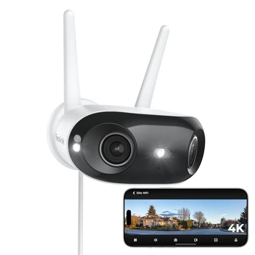Offerta a tempo: Reolink ‌Telecamera panoramica di sicurezza Wi-Fi 4K 8MP 180° — 30% da 159,99 € a 111,99 €