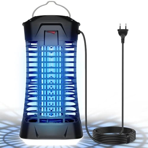 Zeitlich begrenztes Angebot: Loowoko Mückenlampe 4200V, Effektiver Mückenschutz, Elektrische Mückenfalle mit Lampe, Chemiefrei, Leise, Sicher für Kinder und Haustiere, Mückenvernichter für Innen & Überdachte Außenbereiche von 39.99 € auf 33.99 € (15% Raba
