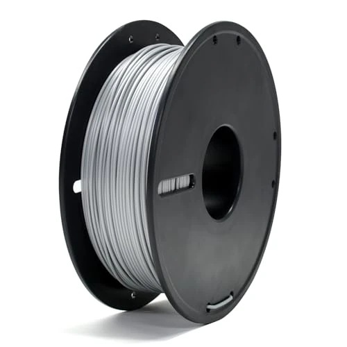 GEEETECH PLA filament 1,75 mm, PLA grijs, filament PLA 0,5 kg /spoel voor GEEETECH M1 3D-printer