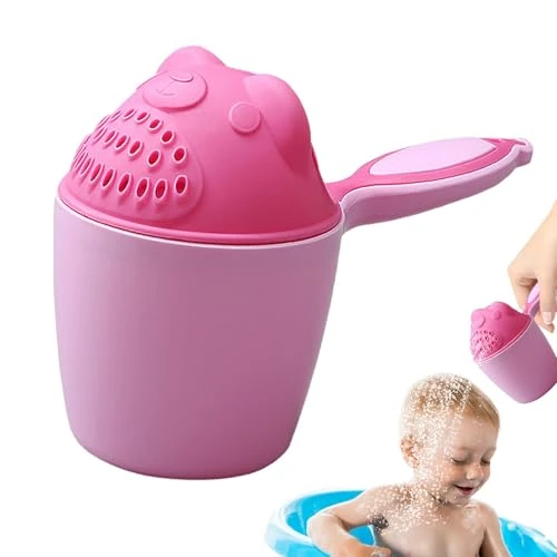 Tazza per il risciacquo del bagnetto per bambini, tazza per il bagnetto del bambino, tazza per shampoo per bambini, tazza per lo shampoo per la doccia per bambini, integratore per madre e neonato, taz