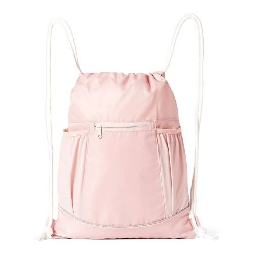 Offerta a tempo: Amazon Basics Sacca Sportiva Zaino Sportivo, Rosa - 14% da 11.38 € a 9.81 €