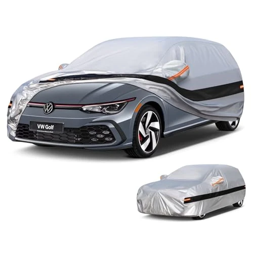 Oferta limitada: Holthly Funda Coche Exterior para VW Golf/Volkswagen Golf 4/5/6/7/8(1997-2025),Funda Coche 10 Capas de Protección,Cubre Coche 100% Impermeable,Antipolvo,Cortaviento,Impermeable a la Lluvia de 79.96 € a 79.96 € (ahorro 0.00%)