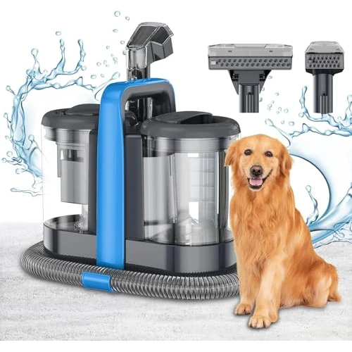 12 Kpa 450 W bekledingsreiniger, apparaat voor tapijt, waszuiger voor bekleding en autovlekken, stofferingreiniger, meubelreiniger, bankreiniger, tapijtreiniger