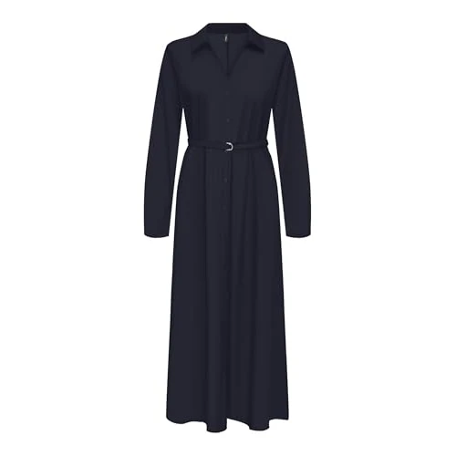 Offerta a tempo: Onlnova Life Vis L/S Renna Long Dress, Cielo Notturno, S - 0.00% da 31.38 € a 31.38 €