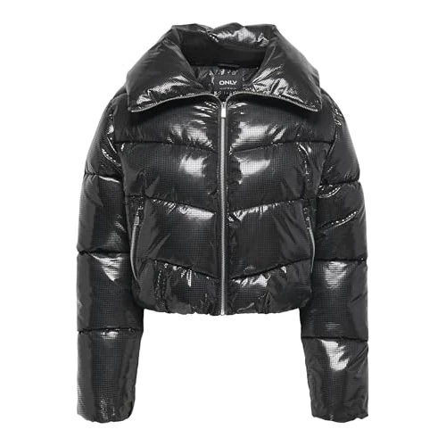 Offerta a tempo: ONLY Onlwien Puffer Jacket Otw Piumino, Nero, x_s Donna - 0.00% da 45.69 € a 45.69 €