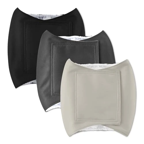 Offerta a tempo: Amazon Basics, Confezione da 3 pannolini lavabili per cani maschi, taglia L - 44% da 26.55 € a 14.90 €