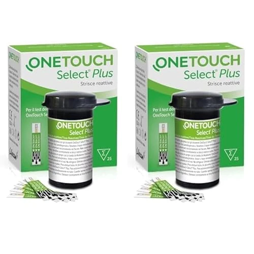 Offerta a tempo: OneTouch Select® Plus Strisce reattive per 25 test glicemici per l’automonitoraggio — 7% da 28,00 € a 26,10 €