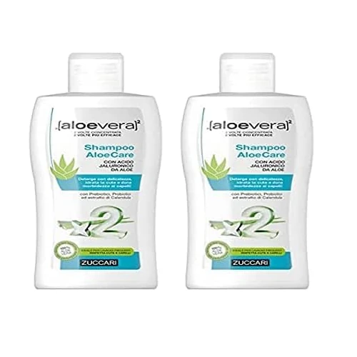 ZUCCARI Shampoo Aloecare - 200 Ml (Confezione da 2)