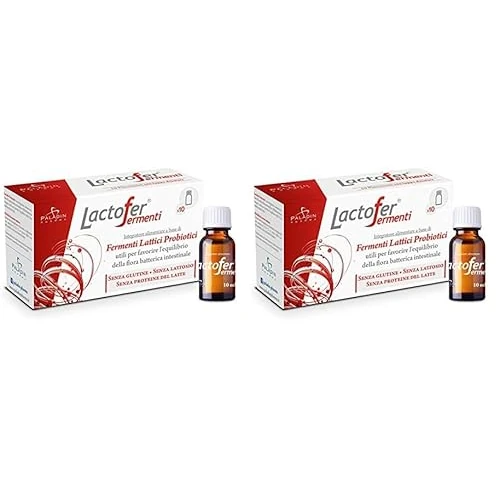 Offerta a tempo: Paladin Pharma Lactofer - Integratore di Fermenti Lattici - 20 Flaconcini — 64% da 21,80 € a 7,84 €