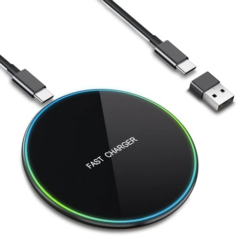 Oferta ograniczona: Ładowarka indukcyjna do telefonu 15 Pro Max / 14/13/12 Mini/11/XS/XR/X/8/AirPods, 15 W szybka ładowarka indukcyjna do smartfona Galaxy S24 Ultra/S23/S22/S21/S10/S9/Note 20/10 z 153.99 EUR na 153.99 EUR (znizka 0%)