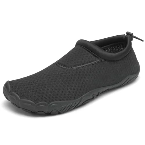 Oferta limitada: Mishansha Escarpines Hombre Mujer Respirable Grasa Negro 46EU de 19.99 € a 12.99 € (ahorro 35%)