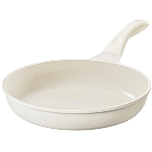 Offerta a tempo: Redchef Padella In Ceramica 28cm Con Rivestimento Antiaderente, Padella Per Induzione, Padella Per Omelette, Pentole Senza PTFE & PFAS & PFOA, Resistente Ai Graffi Lavabile In Lavastoviglie, Beige - 25% da 32.99 € a 24.69 €