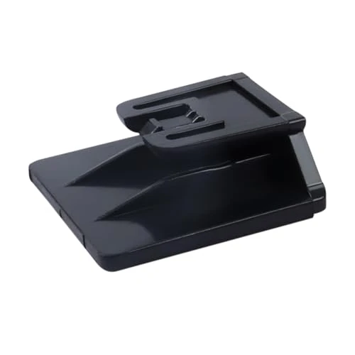 Clip Supporto per T.pass - 1 Pezzi Clip per Telepedaggio 2019 Sistema di Fissaggio Removibile, 3 x 3 cm, Porta T.pass per auto,Clip di supporto per Telepedaggio (modello T.Pass 2019) per auto, Nero