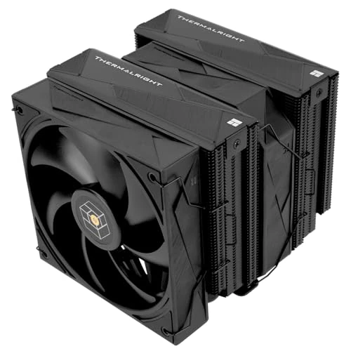 Tijdelijke aanbieding: TR Royal Pretor 130 CPU-luchtkoeler Zwart, Dubbele computertorens, CPU-koeler 6 heatpipes, dubbele PWM-ventilatoren, AM4/AM5/Intel lga1851/1700/1150/1551/2011 van 52.09 € naar 52.09 € (0.00% korting)