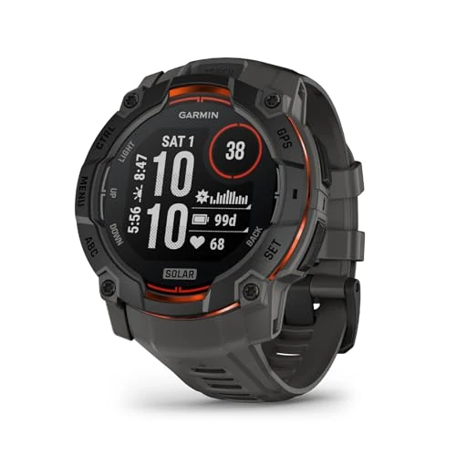 Offerta a tempo: Garmin Instinct 3, Smartwatch, 50mm, Display SOLAR, Lunetta in alluminio, GPS Multi-band, 10ATM, Torcia LED, 90+ App per lo Sport, Pay, Connect IQ, Autonomia 40 giorni, Black - 16% da 399.99 € a 334.00 €