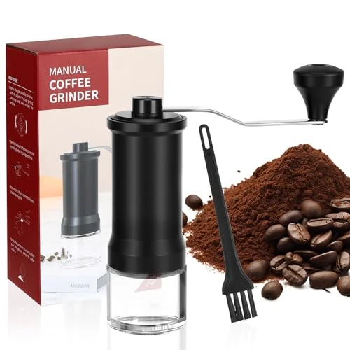 Ledebouk Ręczny młynek do kawy, ręczny młynek do kawy o wysokiej precyzji