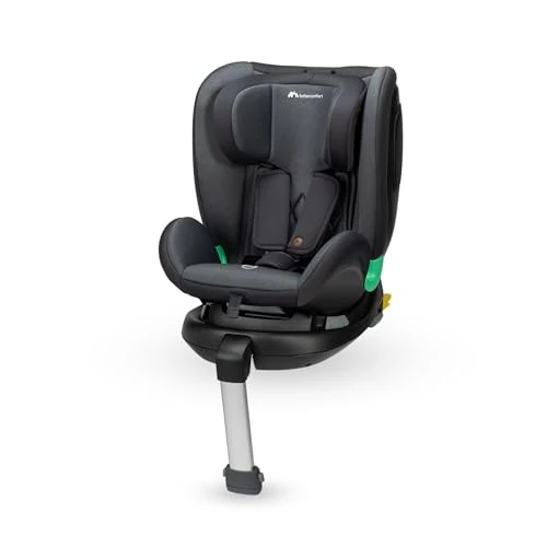Offerta a tempo: Bebeconfort EvolveFix Plus i-Size 360 Girevole, Seggiolino Auto 0-36 kg Isofix, 0-12 Anni, 40-150 cm, Seggiolino auto Reclinabile 4 Posizioni, Regolabile in Altezza, Tessuti Traspiranti, Tinted Black - 36% da 249.99 € a 159.80 €