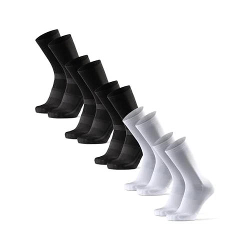 Offerta a tempo: DANISH ENDURANCE Calzini Uomo Ciclismo Imbottiti, 3 o 5 Paia, Multicolore (3xNero, 2xBianco/Nero), 35-38 - 21% da 35.95 € a 28.45 €