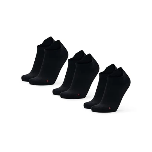 Offerta a tempo: DANISH ENDURANCE Calzini da Running Corti, 3 o 5 Paia, 3 x Nero, 48-51 | Calzini da Running corti, traspiranti e anti vesciche, asciugatura rapida per corsa, palestra e allenamenti, Unisex - 39% da 27.95 € a 16.95 €