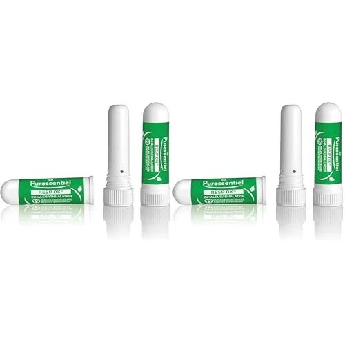 Offerta a tempo: Puressentiel RESP OK Inalatore, Aiuta a Respirare Liberamente, con 19 Oli Essenziali OEBBD, Formula 100% Naturale, Vegan e Cruelty Free, 1 ml (Confezione da 2) - 33% da 15.80 € a 10.66 €