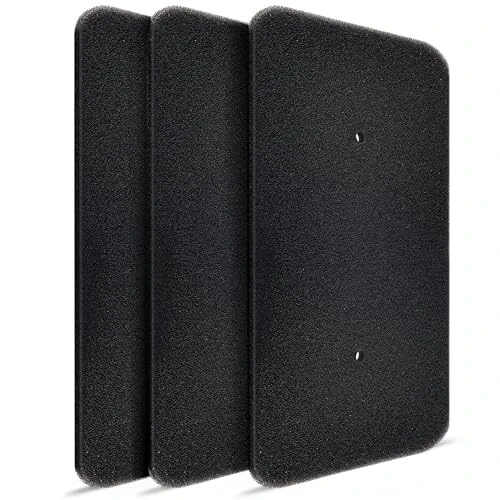 3 filtros para secador Candy [40006731] – Repuesto de filtro intercambiador de calor apto para muchos modelos Candy & Hoover