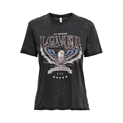 Offerta a tempo: Onllucy Life Reg S/S Top Jrs Noos, Nero, M - 0.00% da 17.99 € a 17.99 €
