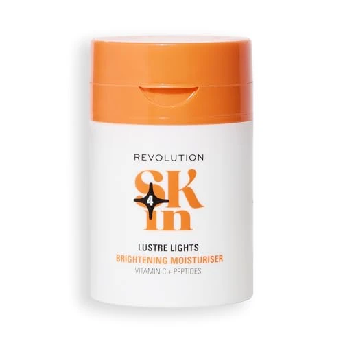 Offre limitée : Revolution SKin, Ultimate Lights Brightening Moisturiser, Crema Illuminante 3-in-1 con Vitamina C, Vegano e Cruelty-Free, 50ml de 7.70 EUR à 7.70 EUR (remise 0%)