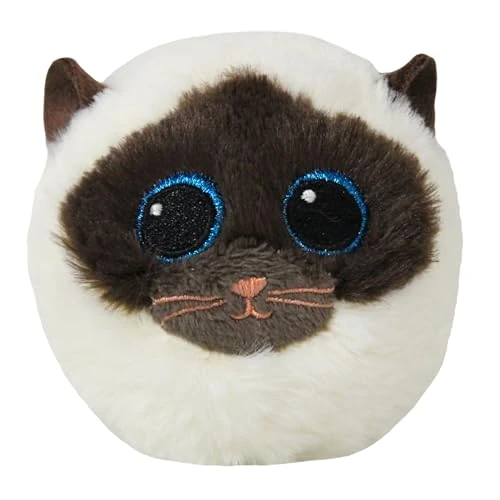 TY Beanie Bouncers - Sammy il Gattino con gli Occhioni Azzurri, Teneri Animaletti Rimbalzanti tutti da collezionare, T83010