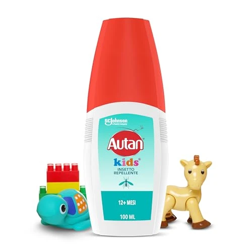 Offerta a tempo: Autan Kids Vapo Spray Antizanzare, Repellente Zanzare, Dermatologicamente Testato, Protezione fino a 8 ore per bambini dai 12 mesi, 1 Confezione da 100ml — 43% da 7,99 € a 4,55 €