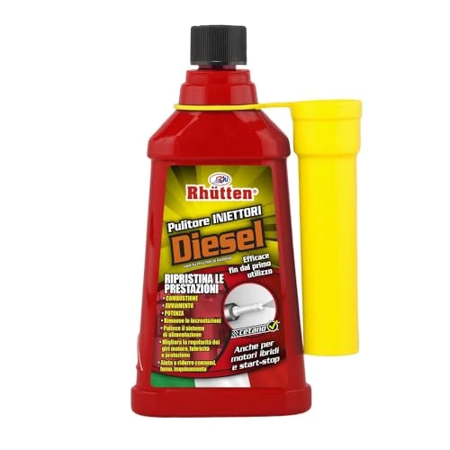 Offerta a tempo: Rhutten, Pulitore Iniettori Diesel, Monodose Superconcentrata, Trattamento Con Cetano, Migliora le Prestazioni, Riduce Consumi, 150ml - 0% da 9.62 € a 9.62 €