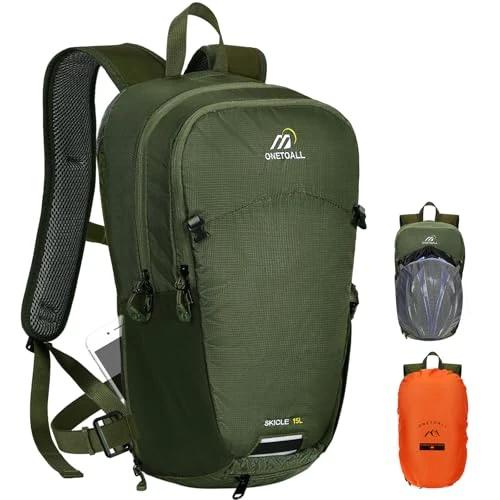 Oferta ograniczona: Plecak rowerowy 15 l, wodoszczelny, antykradzieżowy plecak turystyczny z siatką na kask i ochroną przed deszczem, mały plecak narciarski ze zdejmowanym paskiem biodrowym do jazdy na rowerze z 99.99 EUR na 99.99 EUR (znizka 0%)