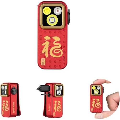 Oferta limitada: OLIGHT Oclip Pro Linterna EDC Recargable de Clip de Bolsillo 500LM Compacta Conveniente Carga USB C Magnética Portátil para Trabajo Nocturno Herramienta (Serpiente Suerte) de 47.95 EUR a 38.36 EUR (ahorro 20%)