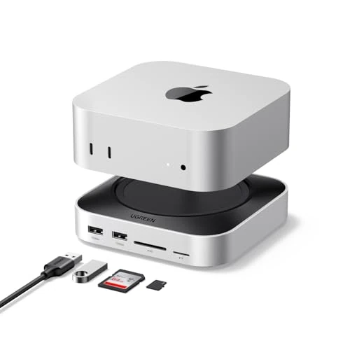 Offerta a tempo: UGREEN Docking Station Compatibile con Mac Mini M4 e M4 Pro Dock Station 10 in 1 Hub USB C con Alloggiamento M.2 NVME SSD Lettore di Schede SD TF 7 Porte USB 10Gbps 5Gbps - 20% da 97.99 € a 78.39 €