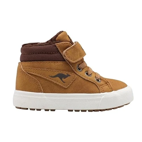 Limited-time offer: KangaROOS Unisex Kid's KAVU Iii Sneaker, Tan Yellow Coffee, 5 UK Child from 25.60 GBP to 25.60 GBP (save 0%)