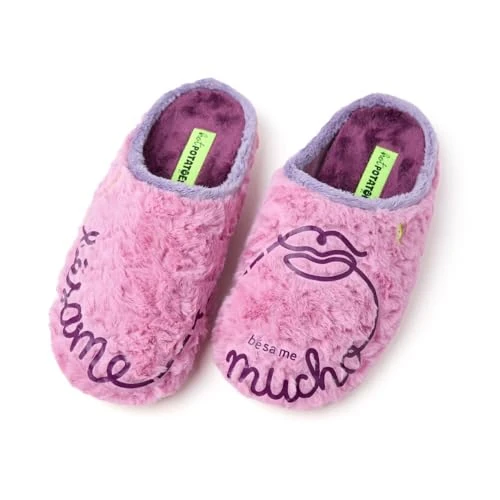 Offerta a tempo: HOT POTATOES Lupton, Pantofole Donna, Rosa, 38 EU, Rosa, 38 EU - 0.00% da 37.08 € a 37.08 €