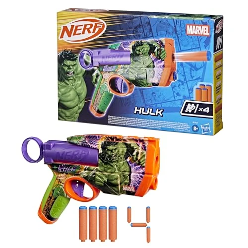 Tijdelijke aanbieding: Nerf Marvel Hulk-dartblaster en N1-darts van 12.99 € naar 12.99 € (0.00% korting)