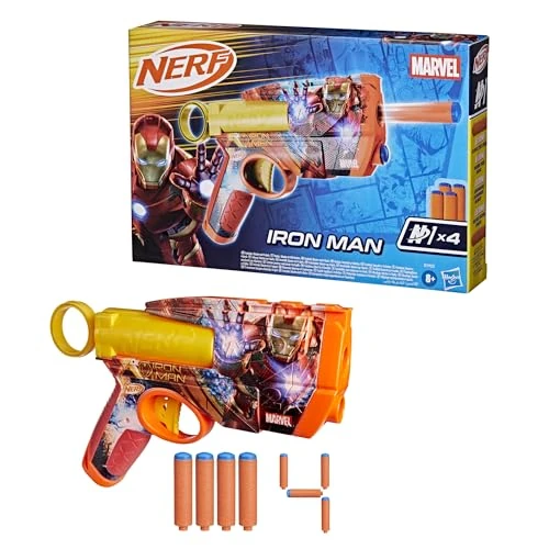 Offerta a tempo: Nerf Marvel Iron Man, blaster a dardi e dardi N1 - 24% da 12.99 € a 9.90 €