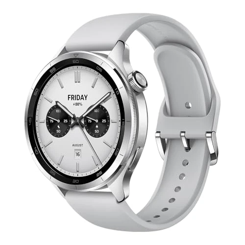Tijdelijke aanbieding: Xiaomi Horloge S4 Silver, Zilver, Eén maat, Modern van 124.99 EUR naar 109.99 EUR (korting 12%)