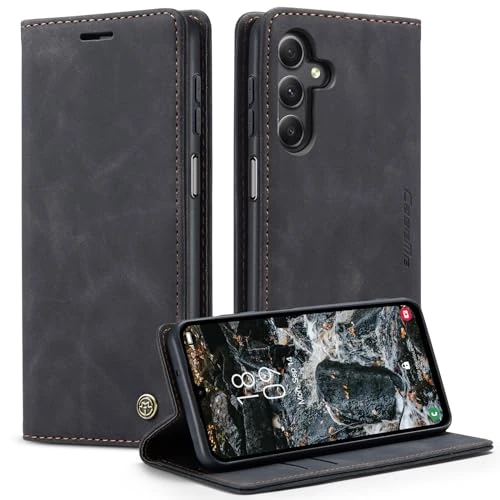 Offerta a tempo: Monweicz Cover Compatibile con Samsung Galaxy S23 FE, Custodia Portafoglio con Slot per Scheda — 5% da 14,99 € a 14,24 €