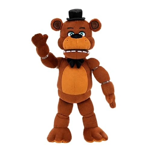 Offerta a tempo: Five Nights at Freddy's 14" Poseable Sound Freddy Fazbear Peluche - 5 suoni, 1 clip per canzoni e occhi scuri - Età 8+ - 29% da 49.99 € a 35.69 €