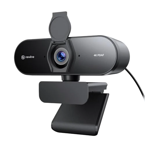 Begrenztes Angebot: 4k Webcam mit 2 Mikros, 12 Megapixel, Sofortiger Dual PDAF/CDAF-Autofokus, 1080p@60FPS, Klar Stereo-Sound, Automatische Lichtkorrektur, USB PC Kamera für Windows MacOS Streaming von 40.10 EUR auf 28.87 EUR (Rabatt 28%)