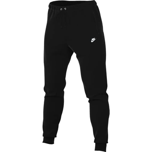 Nike Club Ft Pantalon de survêtement pour Homme Black/Black/White M