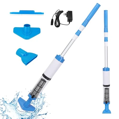 Oferta limitowana: Bezprzewodowy odkurzacz do basenu, 3 w 1, akumulatorowy, ręczny odkurzacz basenowy z teleskopową rączką, elektryczny odkurzacz basenowy, spa, jaccuzi z 367.71 zł na 367.71 zł (oszczędź 0.00%)