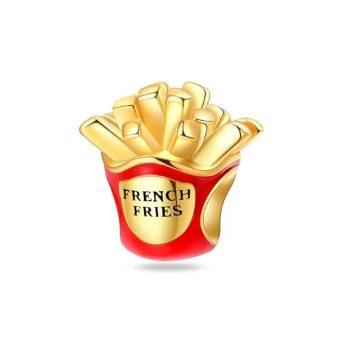 TINSLO Srebro wysokiej próby 925 zawieszki koraliki do bransoletki Pandora, zwisające zawieszki do naszyjnika i bransoletki, biżuteria prezenty dla kobiet Z11, Srebro szterlingowe