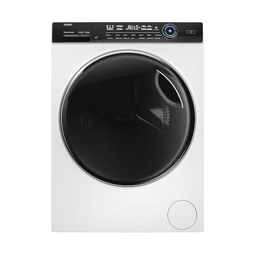 Haier i-pro Serie 7 Plus, wasmachine met voorlader, 8 kg, vrijstaand, klasse A-25%, 1400 omwentelingen, stoomoptie, 14 programma's, app hon, smart dosing, H x B x D 85 x 60 x 53 cm, wit - HW80-B14979T