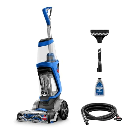 Oferta limitada: BISSELL ProHeat Revolution, Aspiradora de limpieza profunda vertical con tres modos de limpieza, Aspiradora de Agua Tapicería y moquetas, con cable, para alfombras, escaleras y tapicería, 18582 de 279.20 € a 279.20 € (ahorro 0.0%)